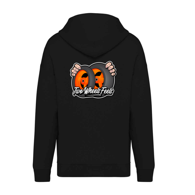Hoodie - Black/Orange - TWF