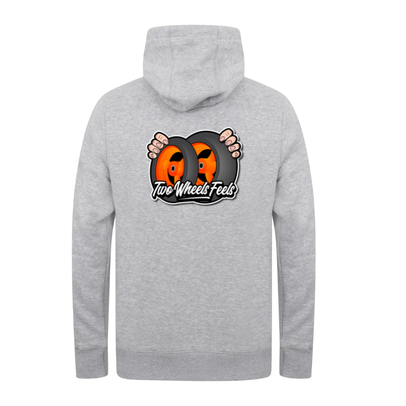 Hoodie - Grey/Orange - TWF
