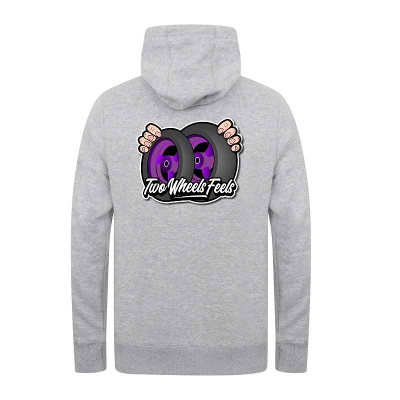 Hoodie - Grey/Purple - TWF