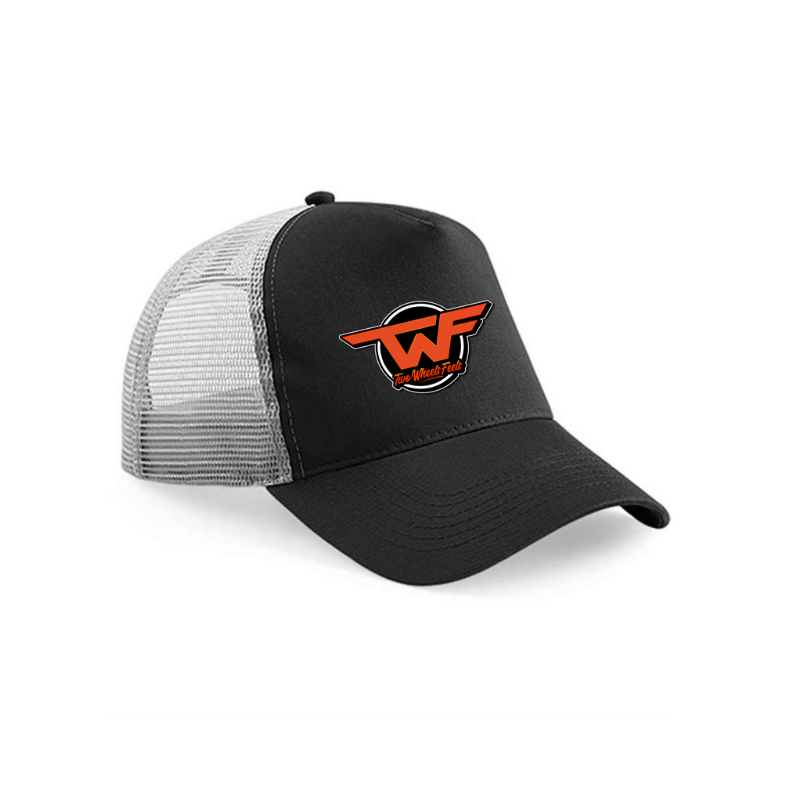 Snapback Trucker Cap Black/Orange - TWF