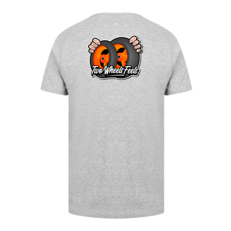 T-Shirt - Grey/Orange - TWF