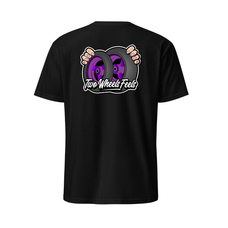 T-Shirt - Black/Purple - TWF