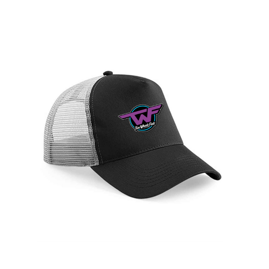 Snapback Trucker Cap Black/Purple - TWF